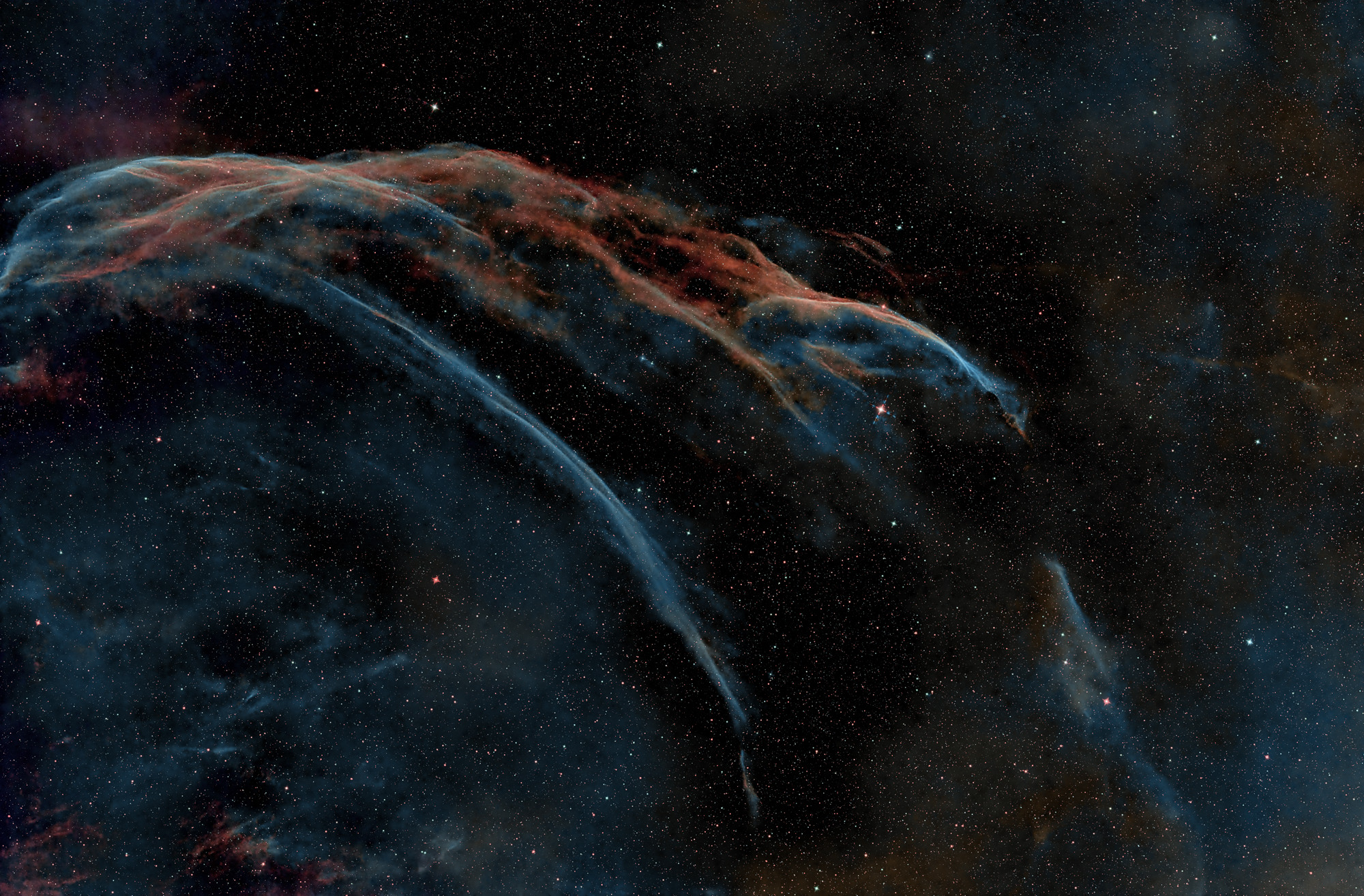 Sh2-91, detailed view